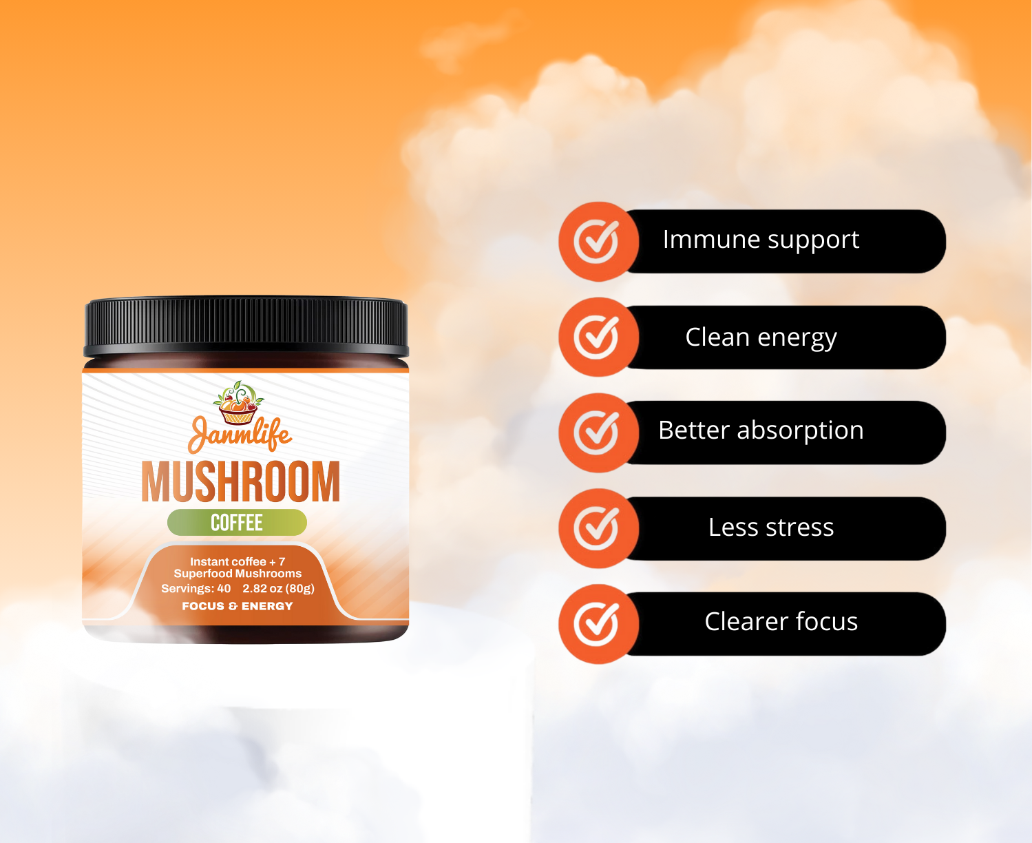 Janmlife Mushroom Coffee